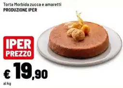 Iper La Grande Torta Morbida zucca e amaretti produzione Iper offerta