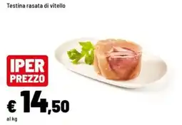 Iper La Grande Testina rasata di vitello offerta