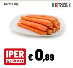 Iper La Grande Carote offerta