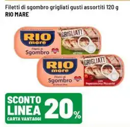 Iper La Grande Filetti di Sgombro Rio Mare offerta