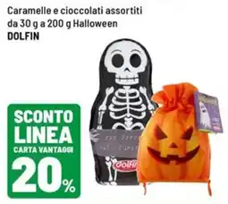 Iper La Grande Caramelle e cioccolati assortiti Halloween DOLFIN offerta