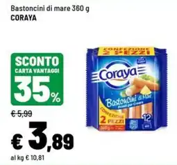 Iper La Grande Bastoncini di mare Coraya offerta
