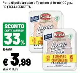 Iper La Grande Petto di pollo arrosto o Tacchino al forno offerta