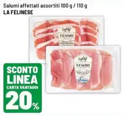 Iper La Grande Salumi affettati assortiti TESORI offerta