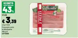 Iper La Grande Prosciutto cotto Citterio offerta