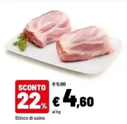 Iper La Grande Stinco di suino offerta