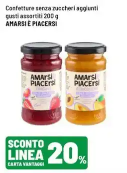 Iper La Grande Confettura senza zuccheri aggiunti AMarsi è Piacersi offerta
