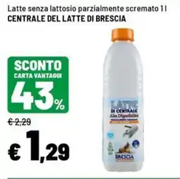 Iper La Grande Latte senza lattosio parzialmente scremato offerta