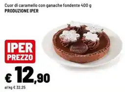Iper La Grande Cuor di caramello con ganache fondente offerta