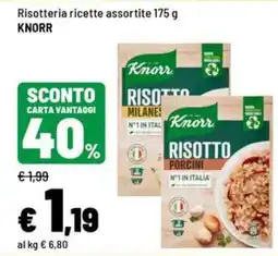 Iper La Grande Risotteria ricette assortite Knorr offerta