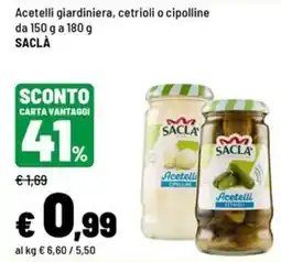 Iper La Grande Acetelli giardiniera Sacla offerta
