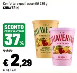 Iper La Grande Confettura gusti assortiti CHIAVERINI offerta
