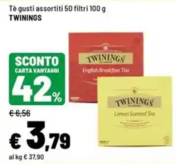 Iper La Grande Tè gusti assortiti Twinings offerta