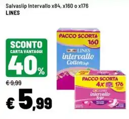 Iper La Grande Salvaslip Intervallo Lines offerta