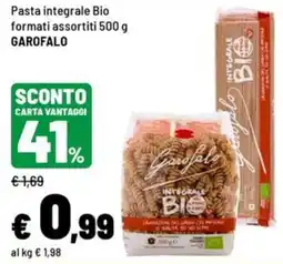 Iper La Grande Pasta integrale Bio GAROFALO offerta