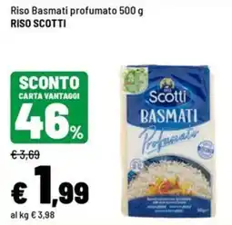 Iper La Grande Riso Basmati profumato Scotti offerta