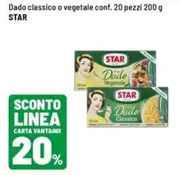 Iper La Grande Dado vegetale STAR offerta
