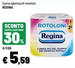 Iper La Grande Carta igienica Regina offerta
