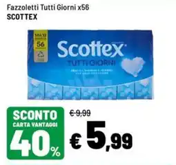 Iper La Grande Fazzoletti Tutti Giorni Scottex offerta