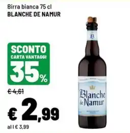 Iper La Grande Birra bianca Blanche de Namur offerta