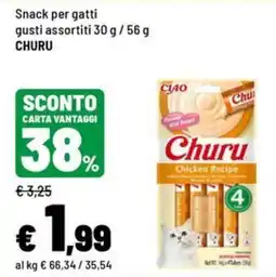Iper La Grande Snack per gatti Churu offerta