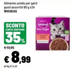 Iper La Grande Alimento umido per gatti Whiskas offerta