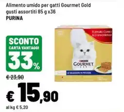 Iper La Grande Alimento umido per gatti Gourmet Gold offerta