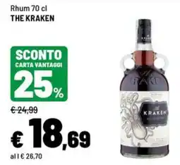 Iper La Grande Rhum The Kraken offerta