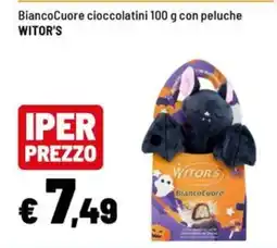 Iper La Grande BiancoCuore cioccolatini WITOR'S offerta
