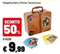 Iper La Grande Valigetta Harry Potter Tassorosso offerta