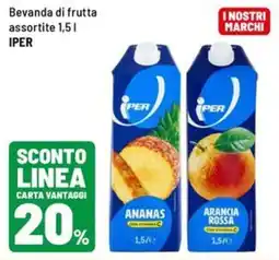 Iper La Grande Bevanda di frutta assortite Iper offerta