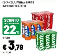 Iper La Grande Coca-Cola, Fanta o Sprite offerta