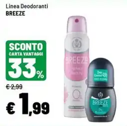 Iper La Grande Deodoranti Breeze offerta