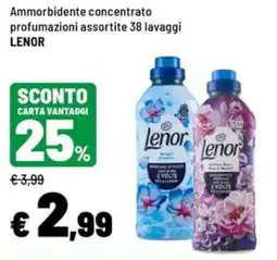 Iper La Grande Ammorbidente concentrato profumazioni assortite LENOR offerta