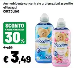 Iper La Grande Ammorbidente concentrato profumazioni assortite Coccolino offerta