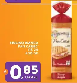 Extra Supermercati Mulino Bianco Pan Carre' offerta