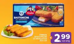 Extra Supermercati Findus bastoncini di merluzzo offerta