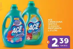 Extra Supermercati Ace candeggina gentile classica offerta