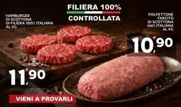 Extra Supermercati Hamburger di scottona offerta