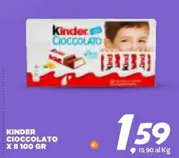 Extra Supermercati Kinder Cioccolato offerta