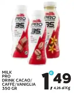 Extra Supermercati Milk Pro Drink Cacao offerta