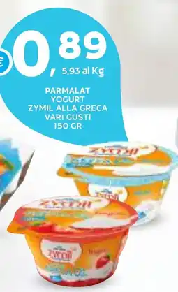 Extra Supermercati Parmalat yogurt zymil alla greca offerta