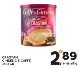 Extra Supermercati Caffè e Ginseng Crastan offerta