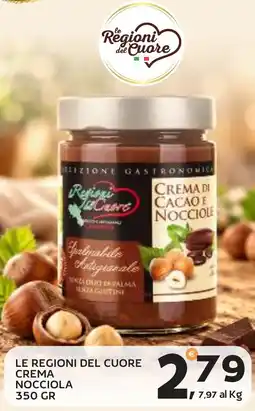 Extra Supermercati Le Regioni del Cuore Crema Nocciola offerta