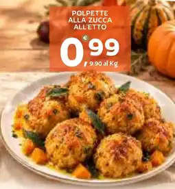 Extra Supermercati Polpette alla zucca all'etto offerta