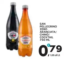 Extra Supermercati San Pellegrino Zero Aranciata/Chino/Cocktail offerta
