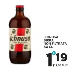Extra Supermercati Ichnusa birra non filtrata offerta