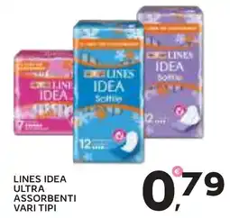 Extra Supermercati Lines Idea ultra assorbenti offerta