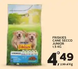 Extra Supermercati Friskies cane secco junior offerta