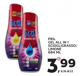 Extra Supermercati Pril gel all in 1 sciogligrosso offerta